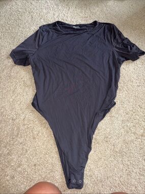 Classic Gray Short-Sleeve Bodysuit - HYZ